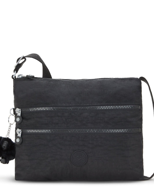 KIPLING Alvar Black Noir Medium crossbody 13335-P39