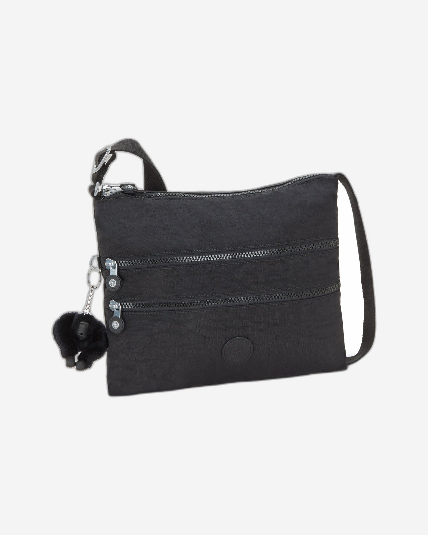 KIPLING Alvar Black Noir Medium crossbody 13335-P39