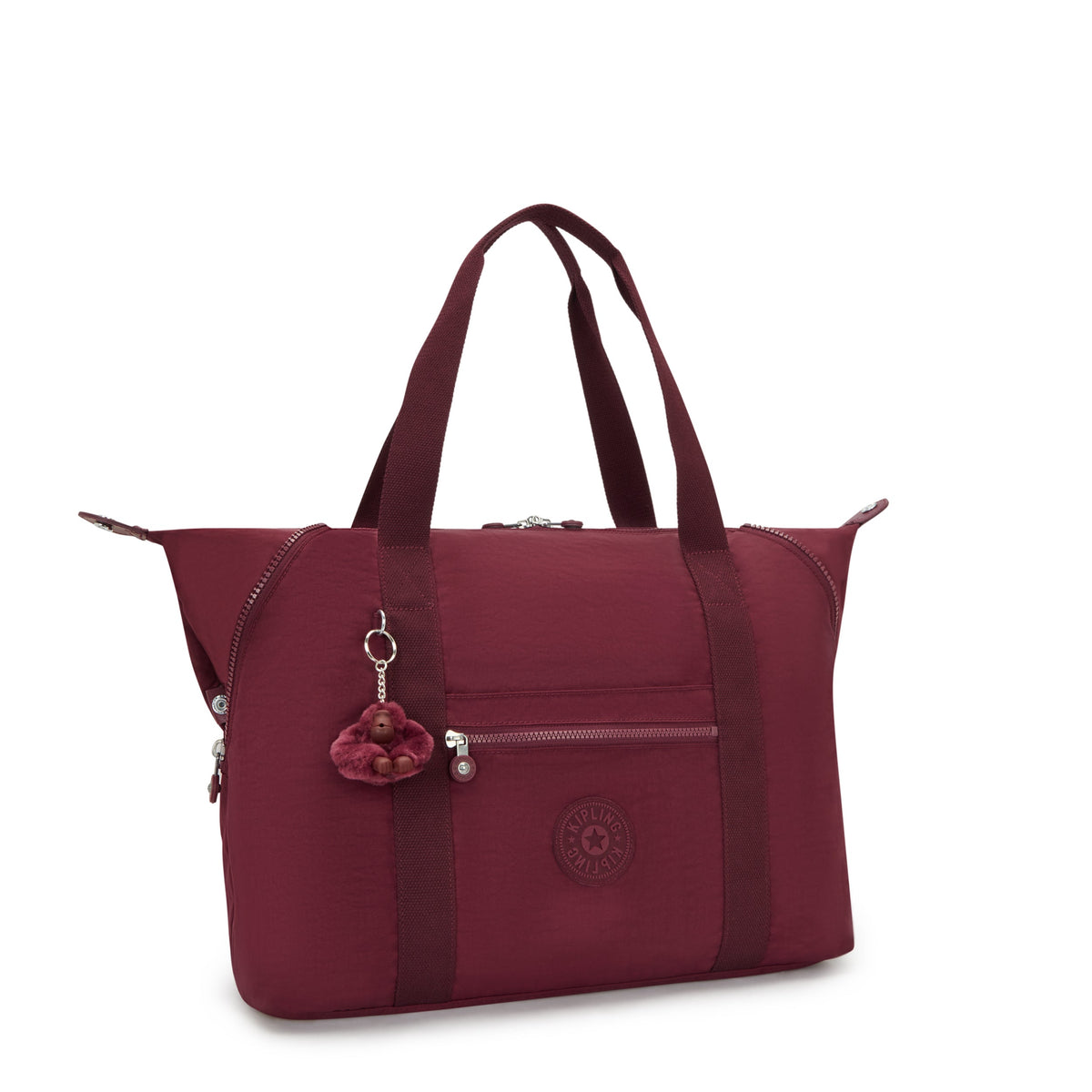 Kipling Art M Lounge Wine Large tote 13405-5FW