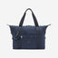 KIPLING Art M Blue Bleu 2 Large tote 13405-96V