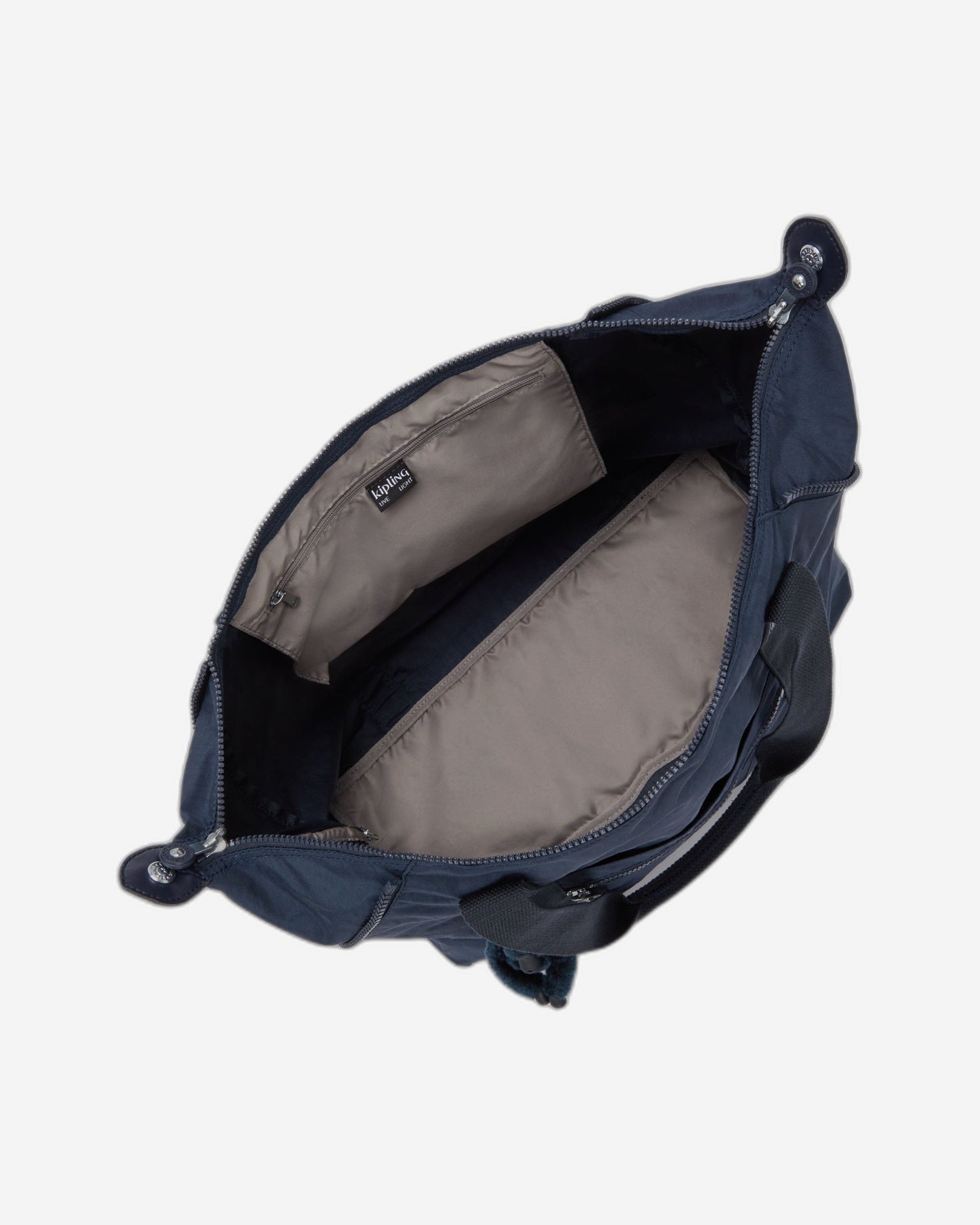 KIPLING Art M Blue Bleu 2 Large tote 13405-96V