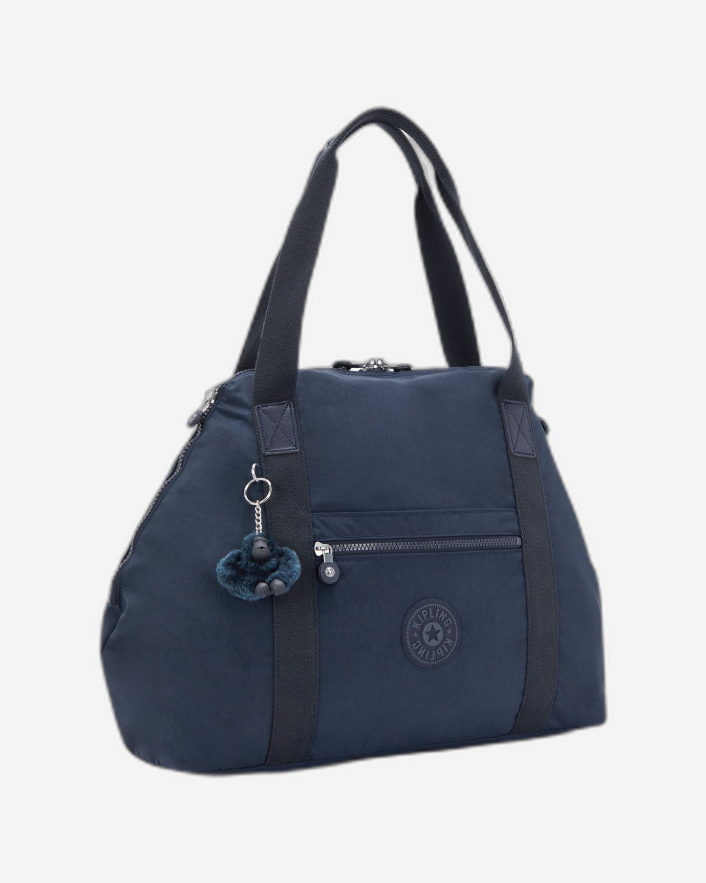 KIPLING Art M Blue Bleu 2 Large tote 13405-96V
