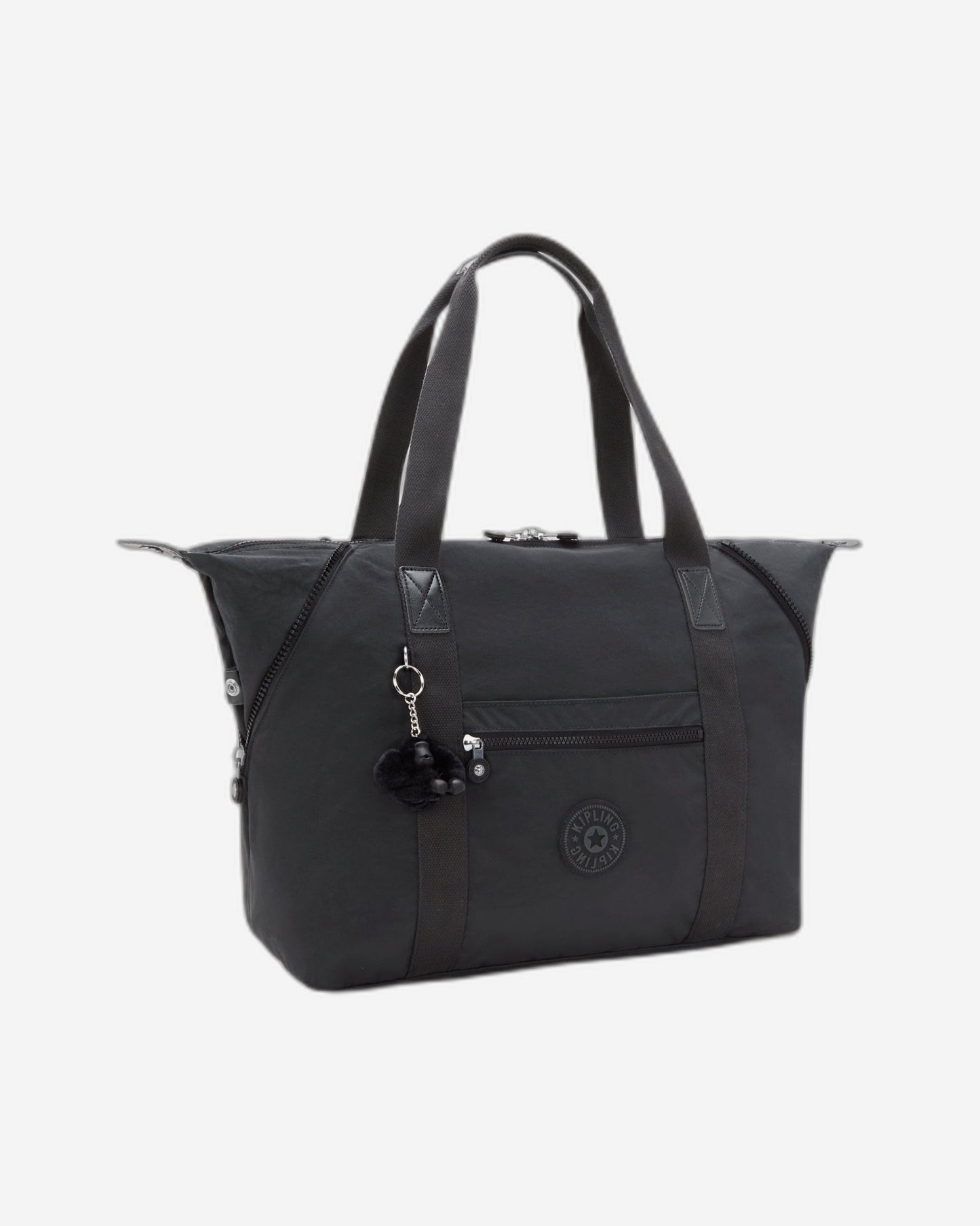 KIPLING Art M Black Noir Large tote 13405-P39