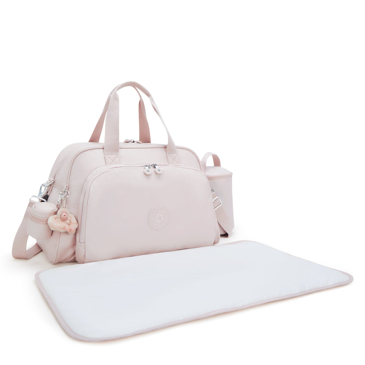 Kipling Camama Pink Shine Large Baby Bag 13556-3DZ