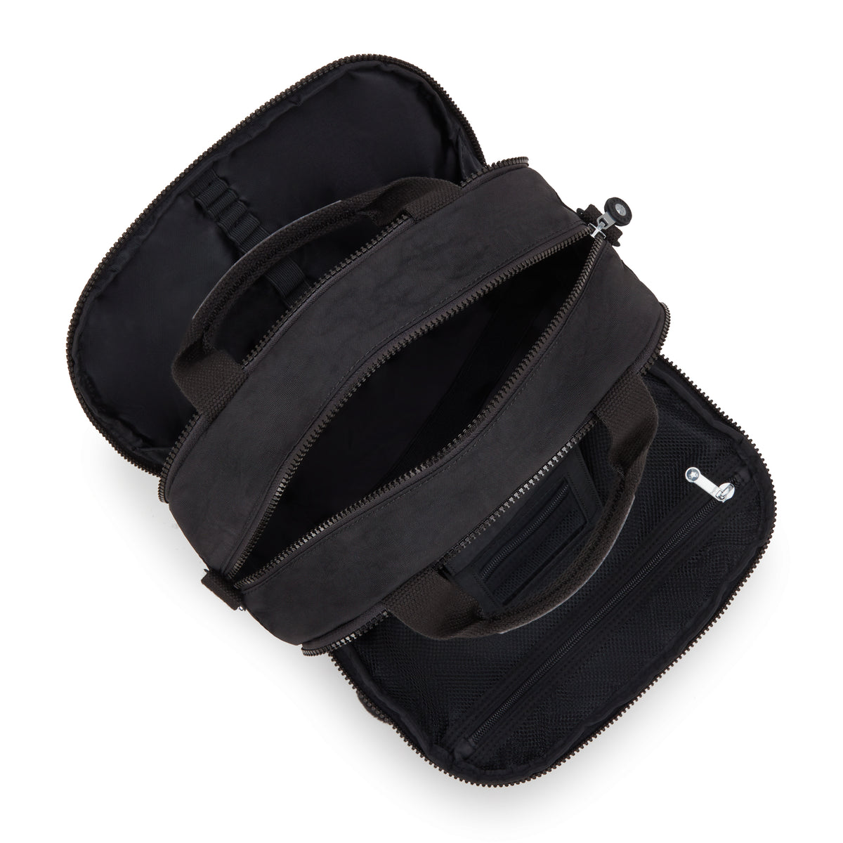 KIPLING Palmbeach Black Noir Large toiletry bag (with trolley sleeve) 13860-P39
