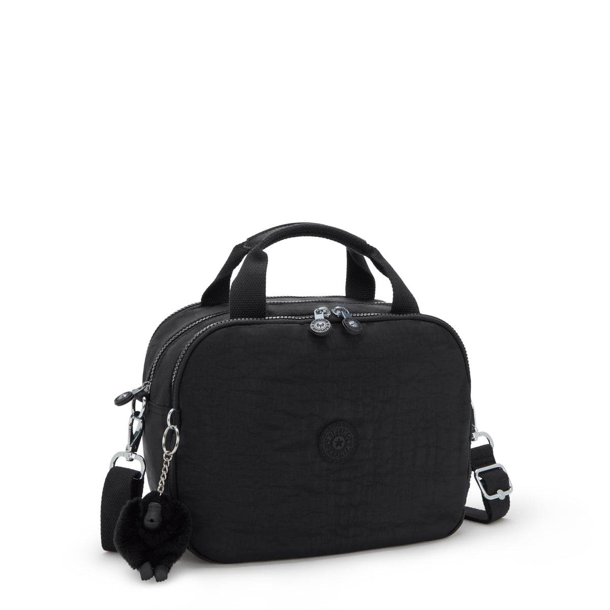 KIPLING Palmbeach Black Noir Large toiletry bag (with trolley sleeve) 13860-P39