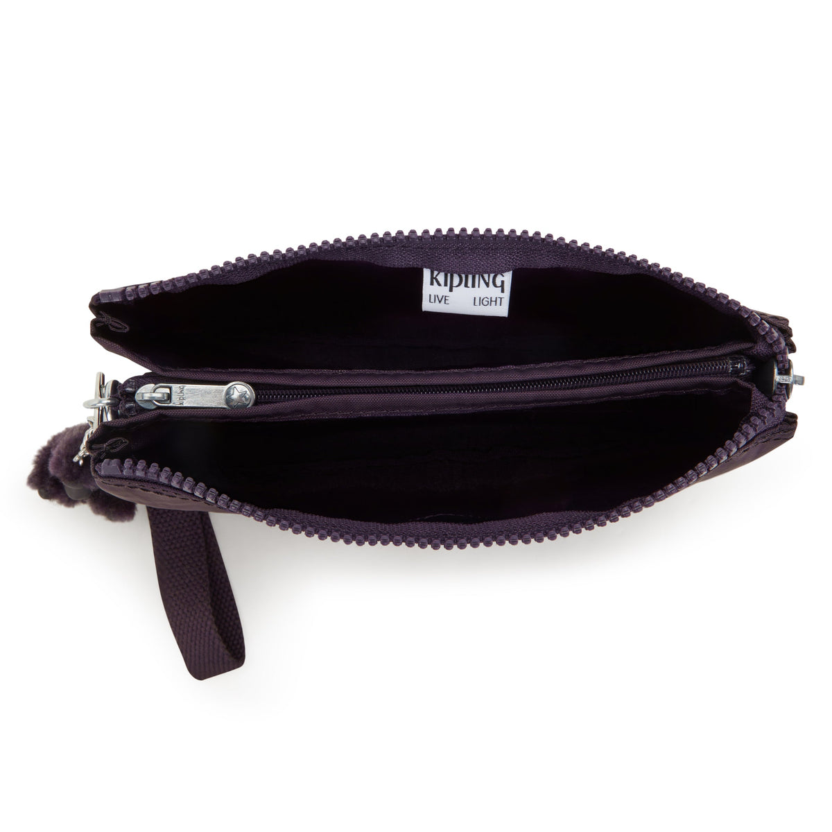 Kipling Creativity Xl Ultimate Plum Extra Large Purse  15156-67U