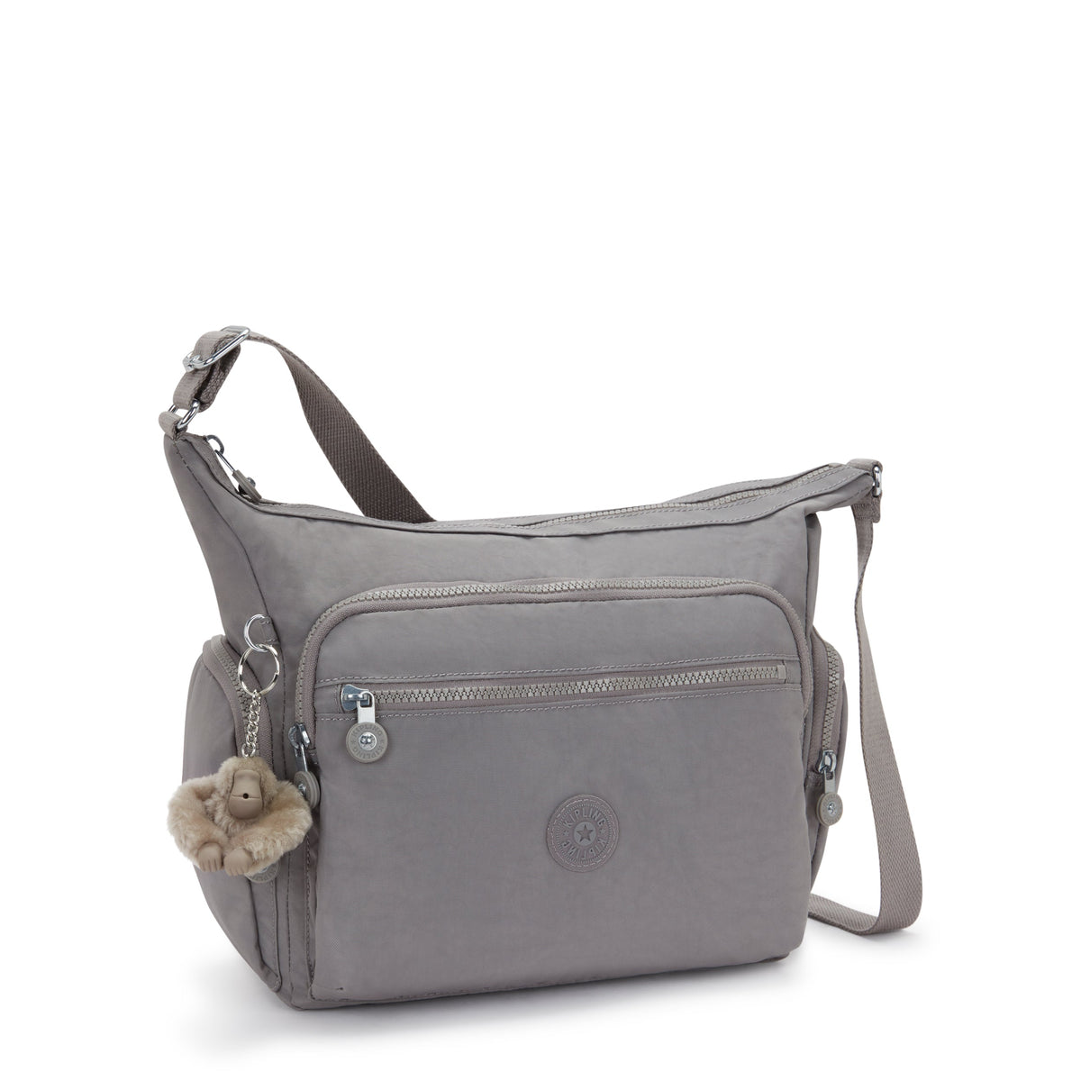 Kipling Gabbie Inviting Grey Large crossbody 15255-8DH