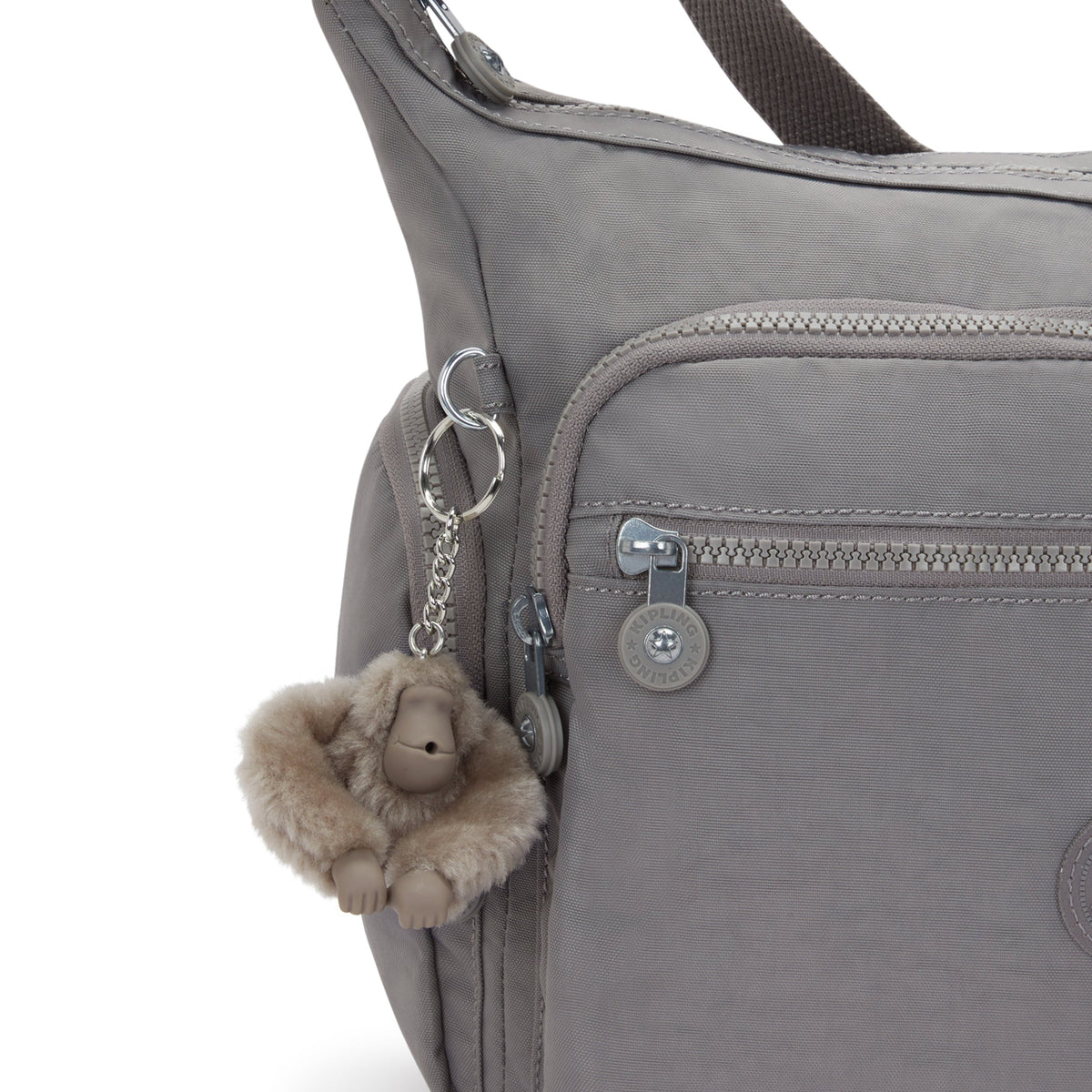 Kipling Gabbie Inviting Grey Large crossbody 15255-8DH