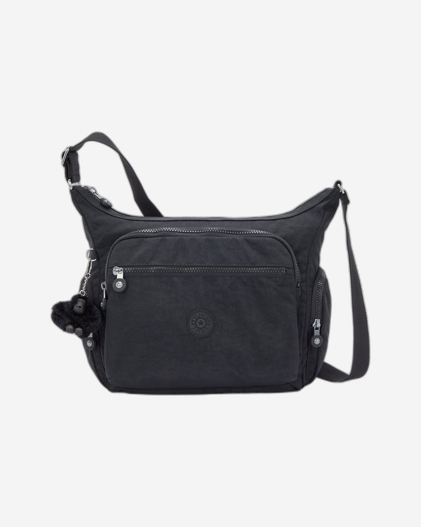 KIPLING Gabbie Black Noir Large crossbody 15255-P39