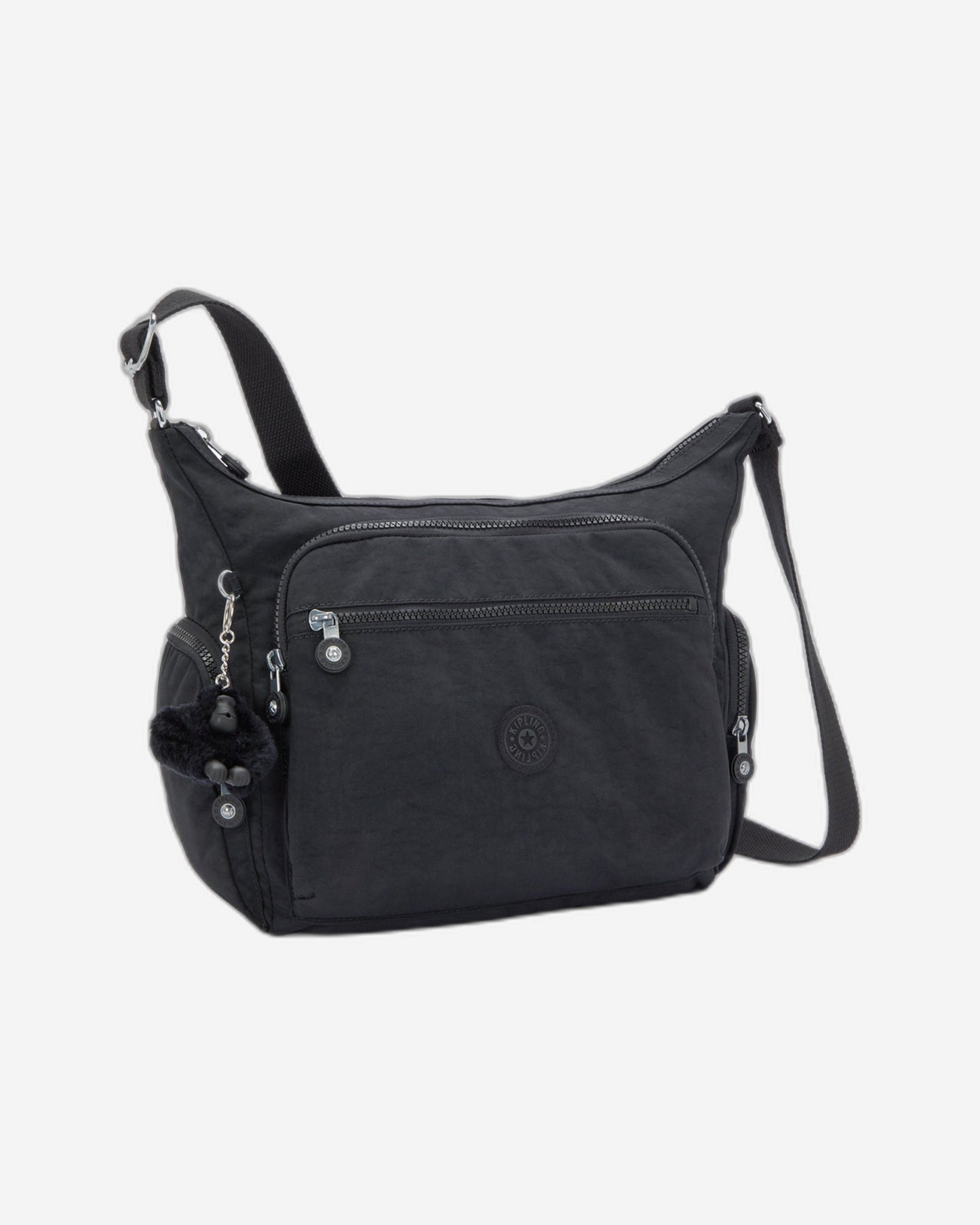 KIPLING Gabbie Black Noir Large crossbody 15255-P39