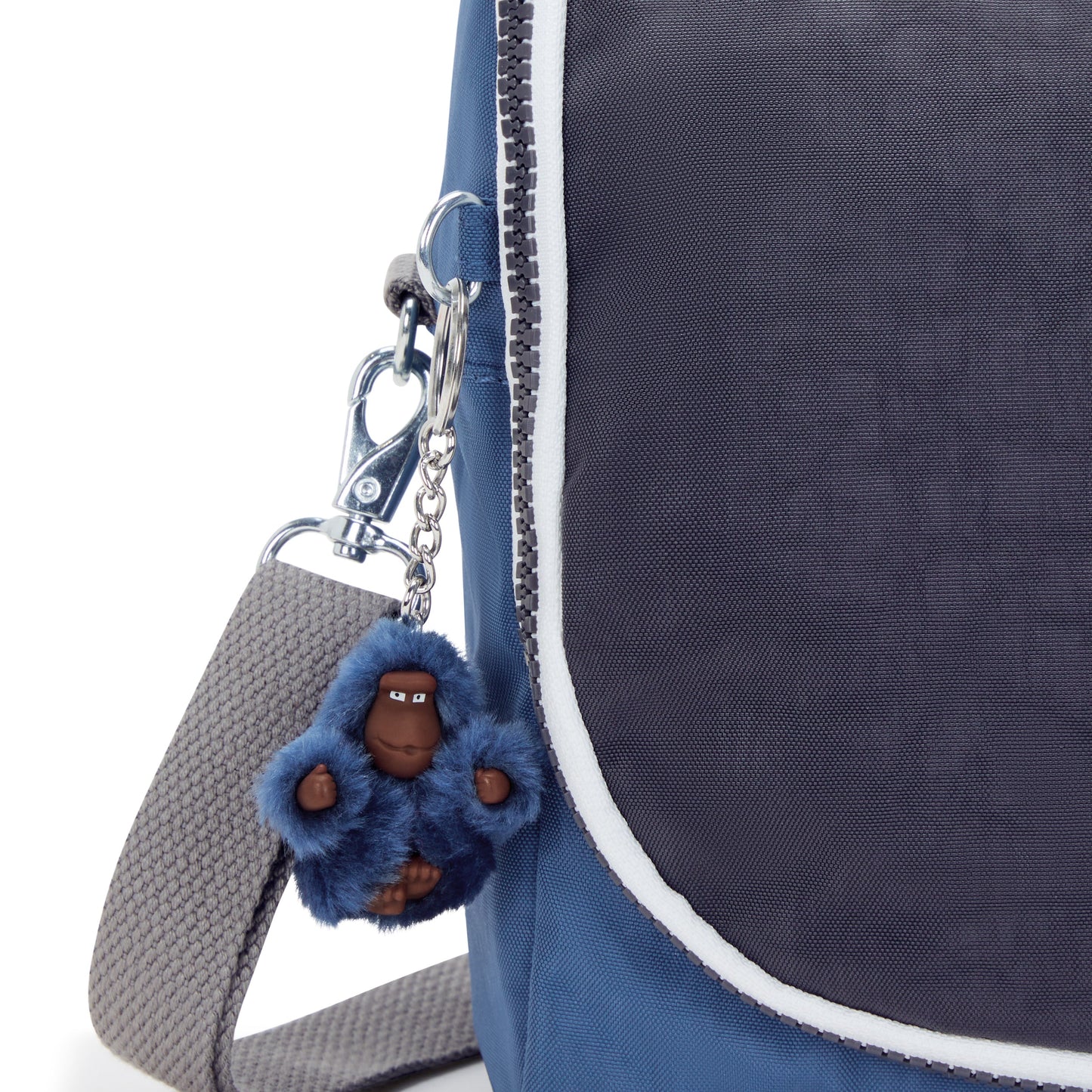 Kipling New Kichirou Fantasy Blue Bl Large Lunch Bag with Trolley Sleeve C215289-8FB