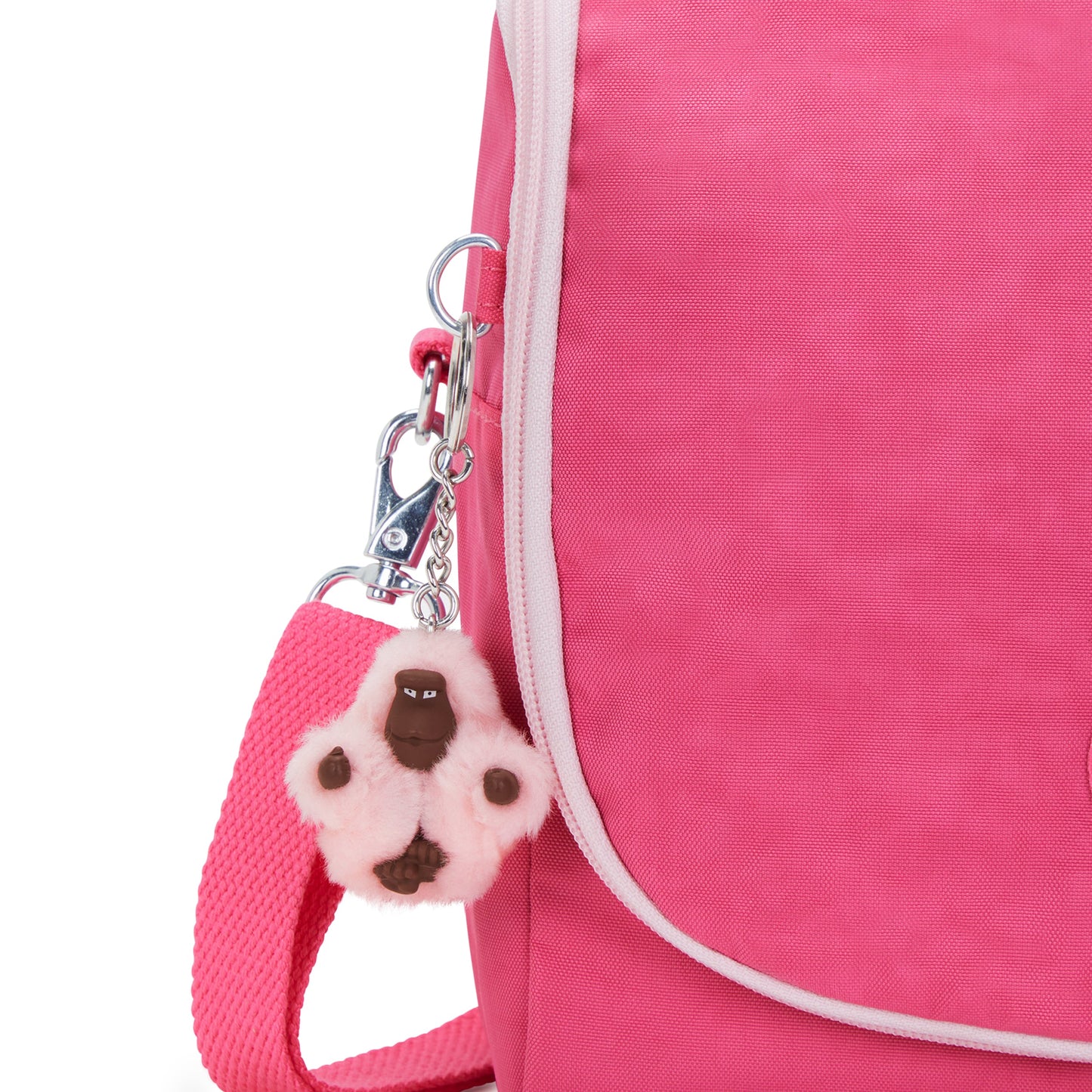 Kipling New Kichirou Happy Pink C Large Lunch Bag with Trolley Sleeve C215289-BZ8