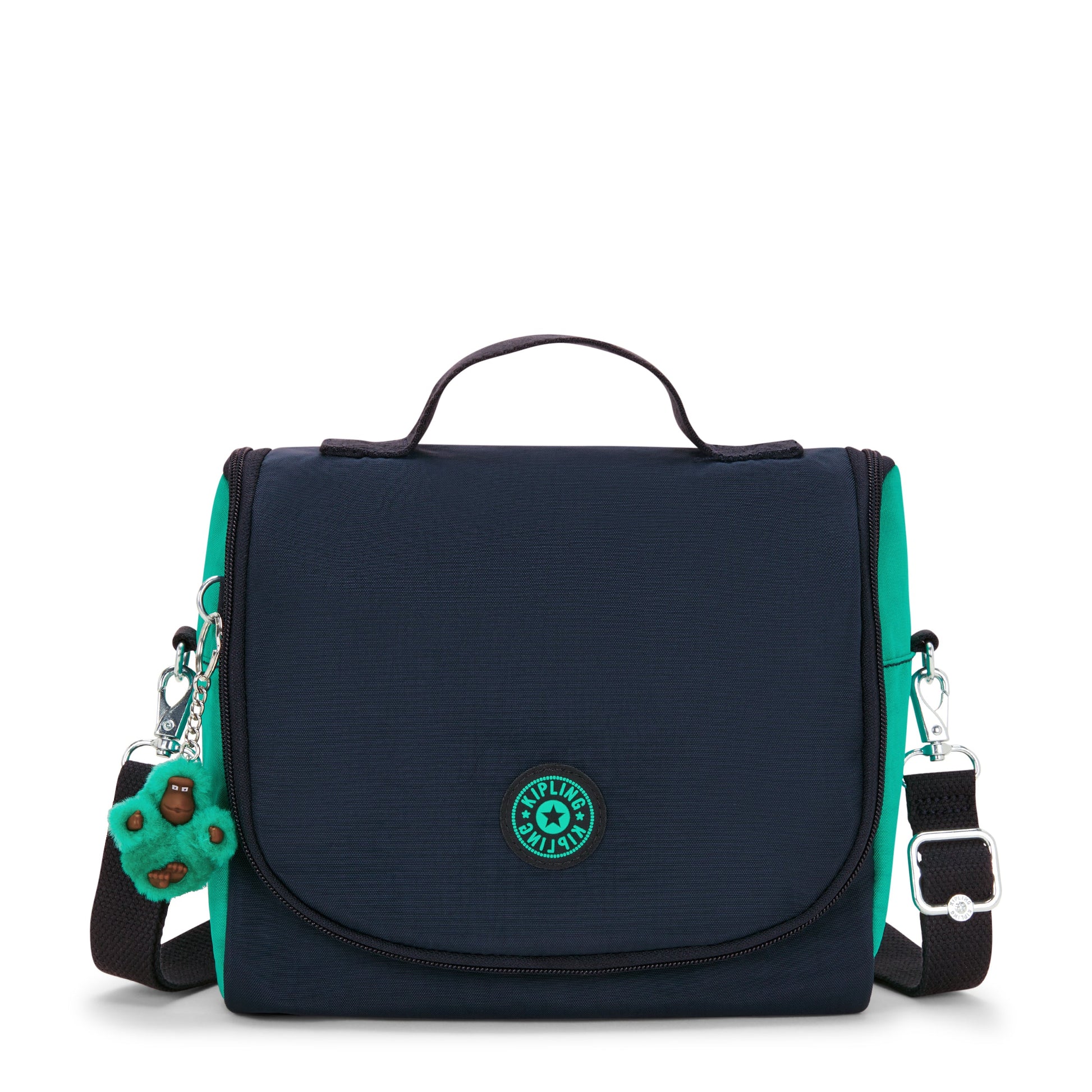 KIPLING-New Kichirou-Large lunchbox (with trolley sleeve)-Blue Green Bl-15289-CD7