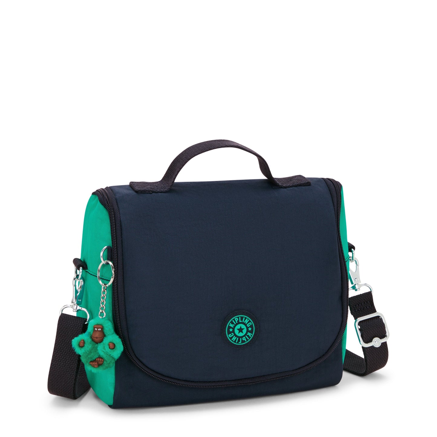 KIPLING-New Kichirou-Large lunchbox (with trolley sleeve)-Blue Green Bl-15289-CD7