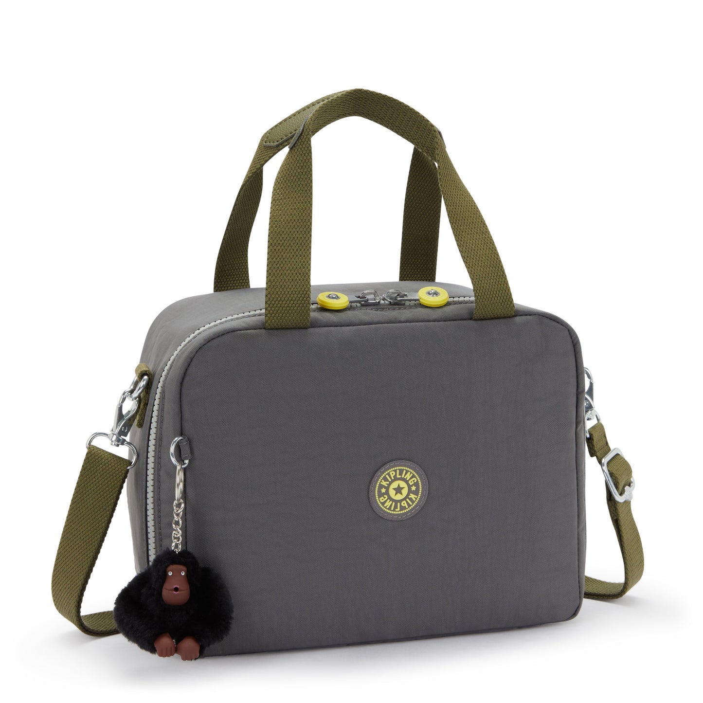 Kipling Miyo Back to Grey Large lunchbag with trolley sleeve 15381-1DX