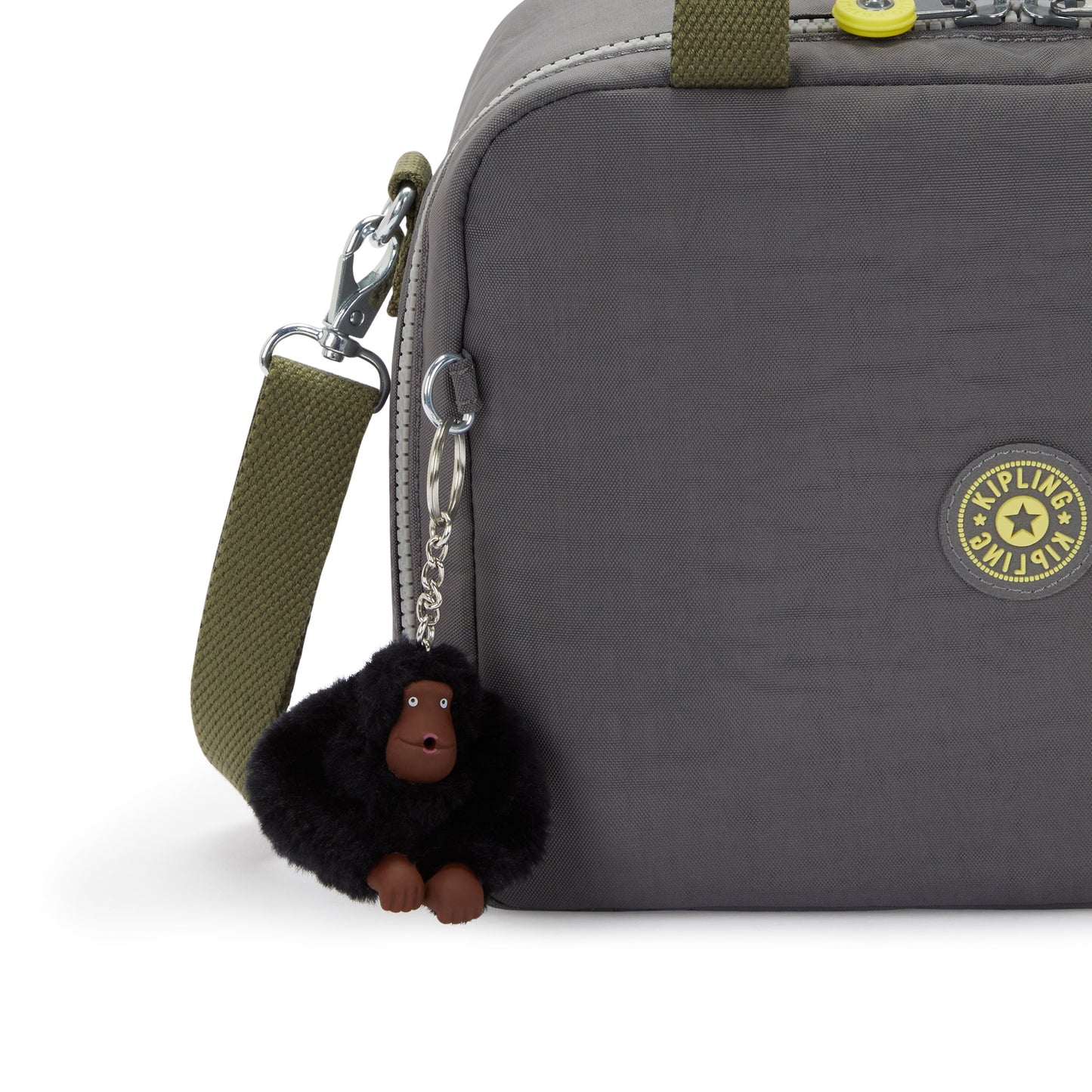 Kipling Miyo Back to Grey Large lunchbag with trolley sleeve 15381-1DX