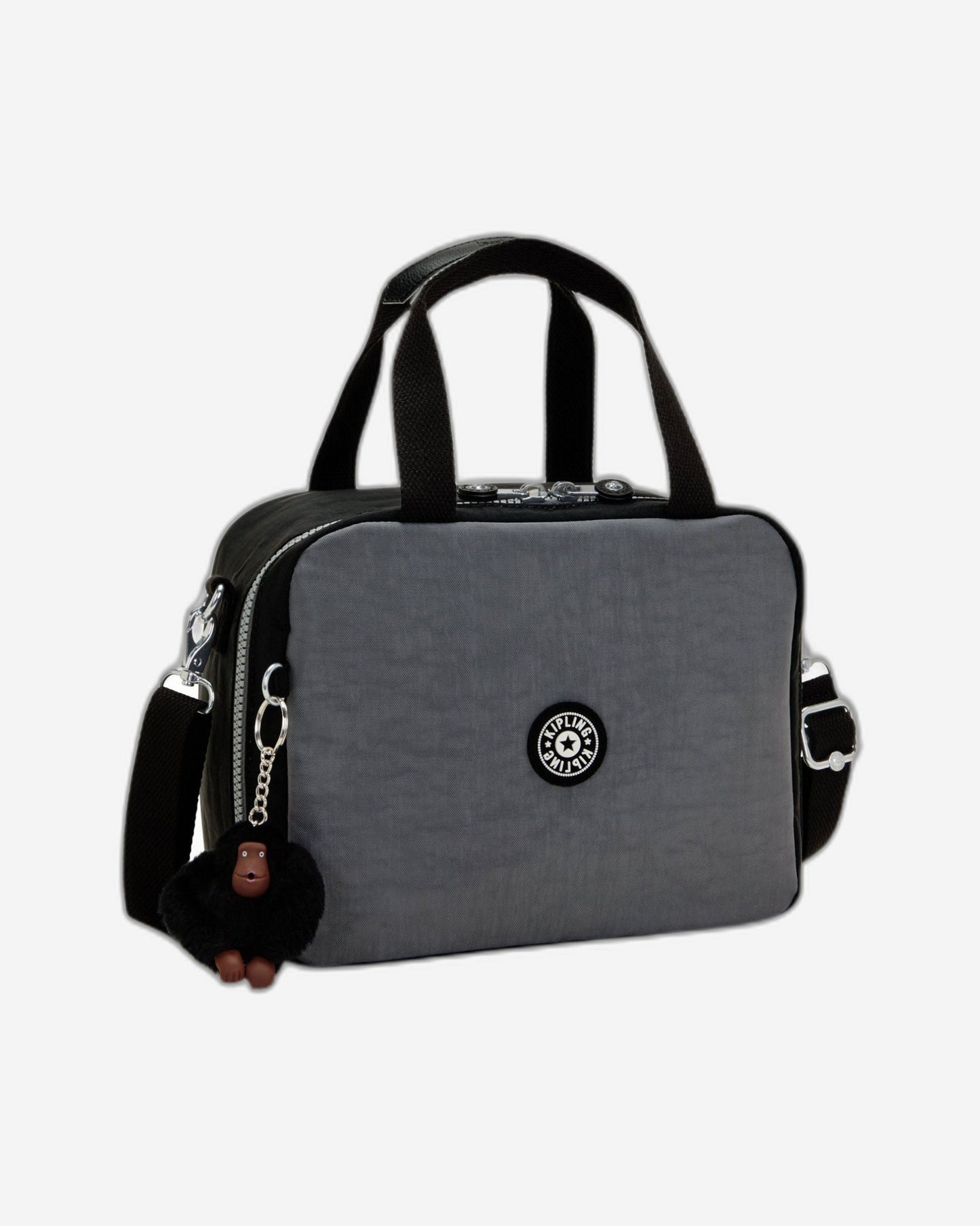 KIPLING Miyo Space Black Bl Large lunchbag (with trolley sleeve) 15381-2GX