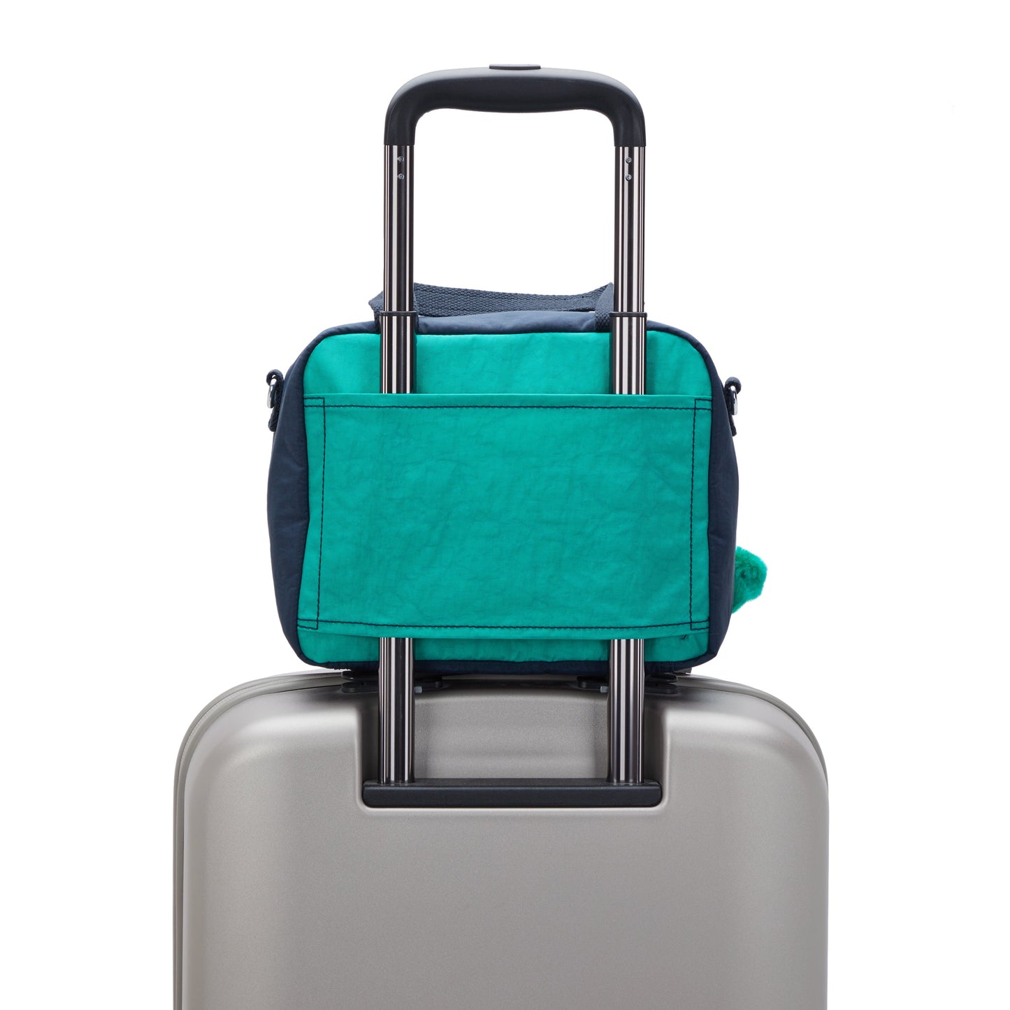 KIPLING-Miyo-Large lunchbox (with trolley sleeve)-Blue Green Bl-15381-CD7