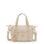 Kipling Art Mini Sparkled Beige Small handbag (with removable shoulderstrap) 15410-5DV