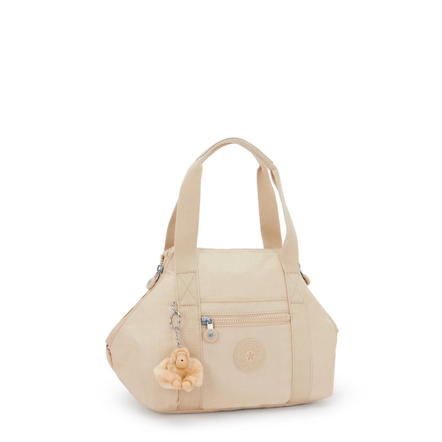Kipling Art Mini Sparkled Beige Small handbag (with removable shoulderstrap) 15410-5DV