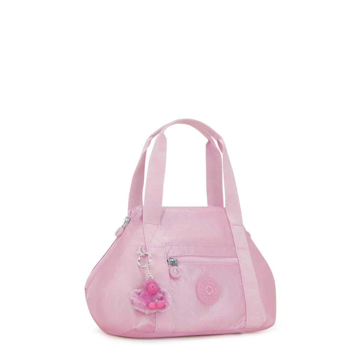 KIPLING-Art Mini-Small handbag (with removable shoulderstrap)-Metallic Lilac-15410-F4D