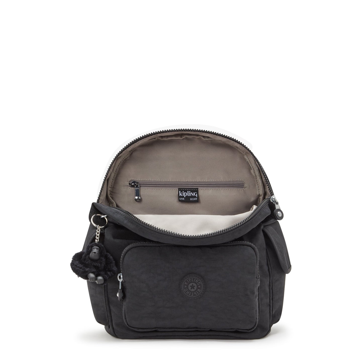KIPLING City Pack S Black Noir Small backpack 15635-P39