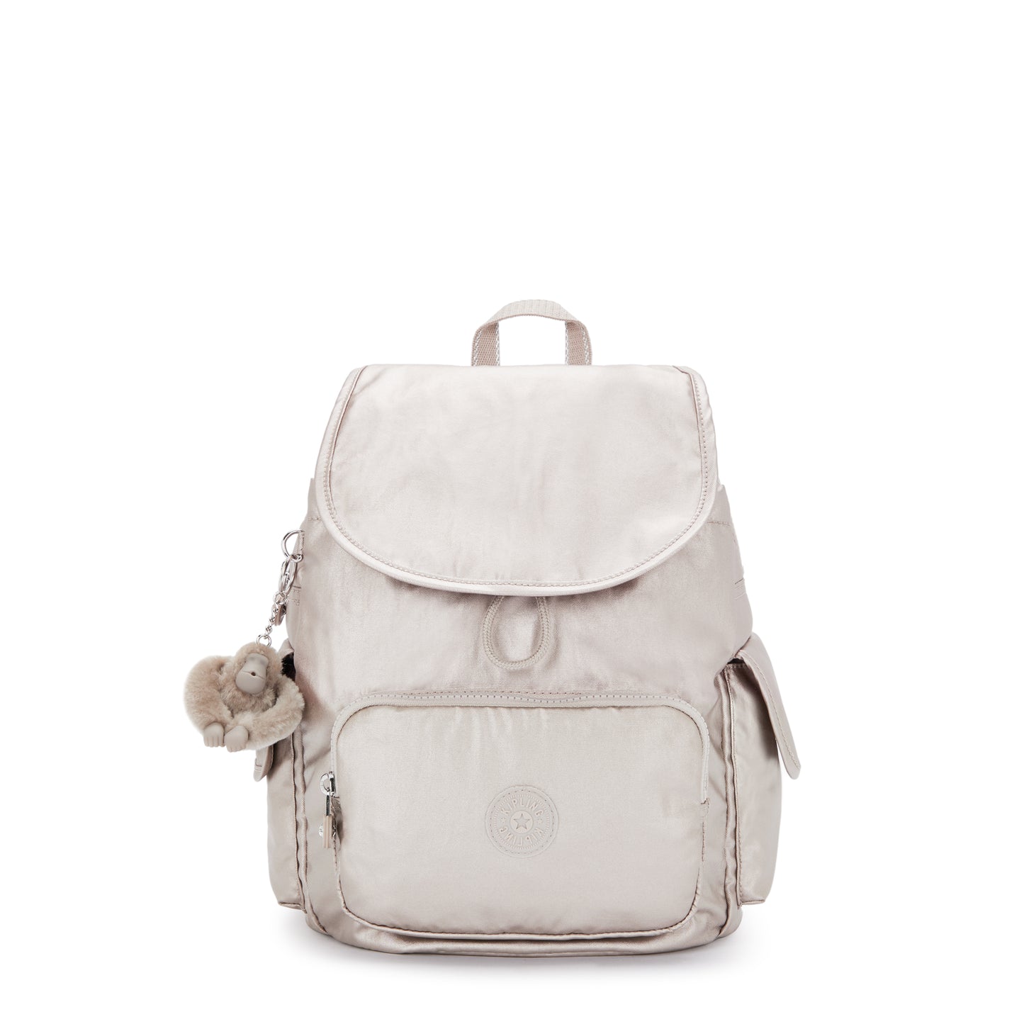 Kipling-City Pack S-Small backpack-Metallic Glow-15641-48I