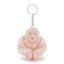 Kipling Monkeyclip M Pink Shine Medium Monkey Keyhanger 16479-3DZ