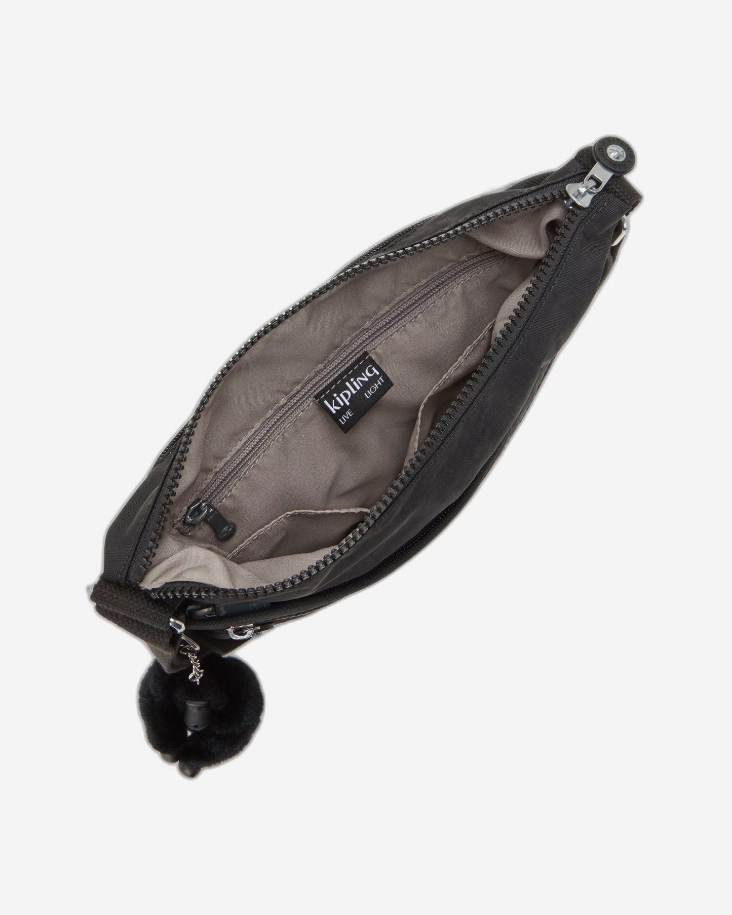 KIPLING Arto Black Noir Medium crossbody 19911-P39