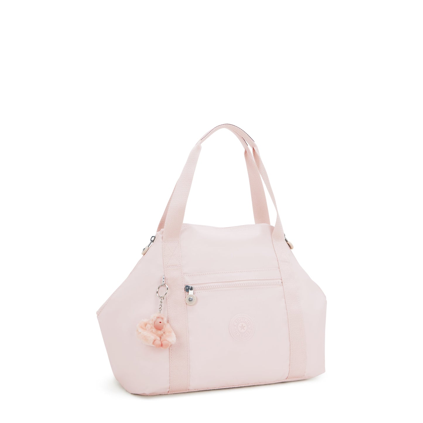 Kipling Art Pink Shine Medium Tote 21091-3DZ