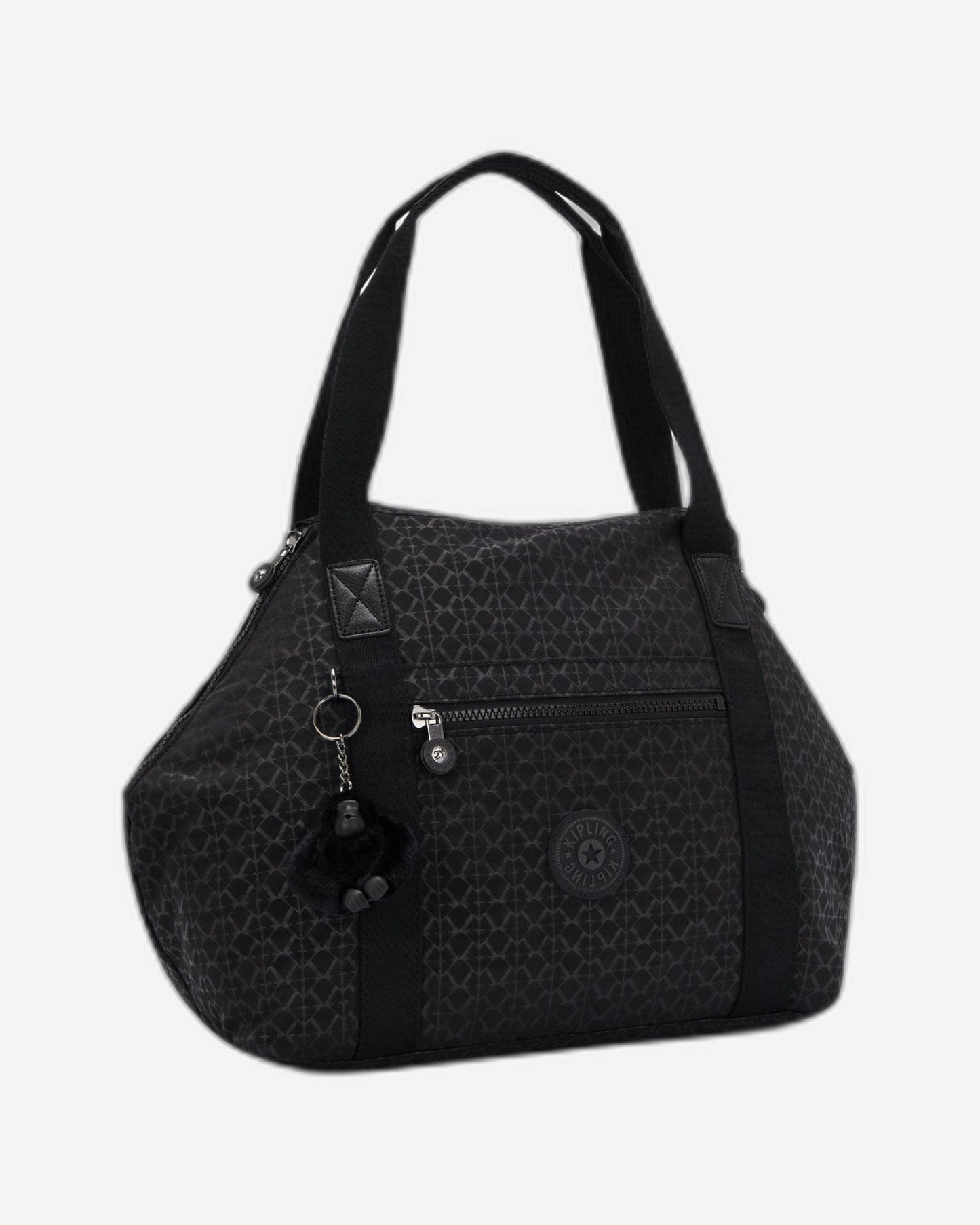 KIPLING Art Signature Emb Medium tote (with removable shoulderstrap) 21091-K59