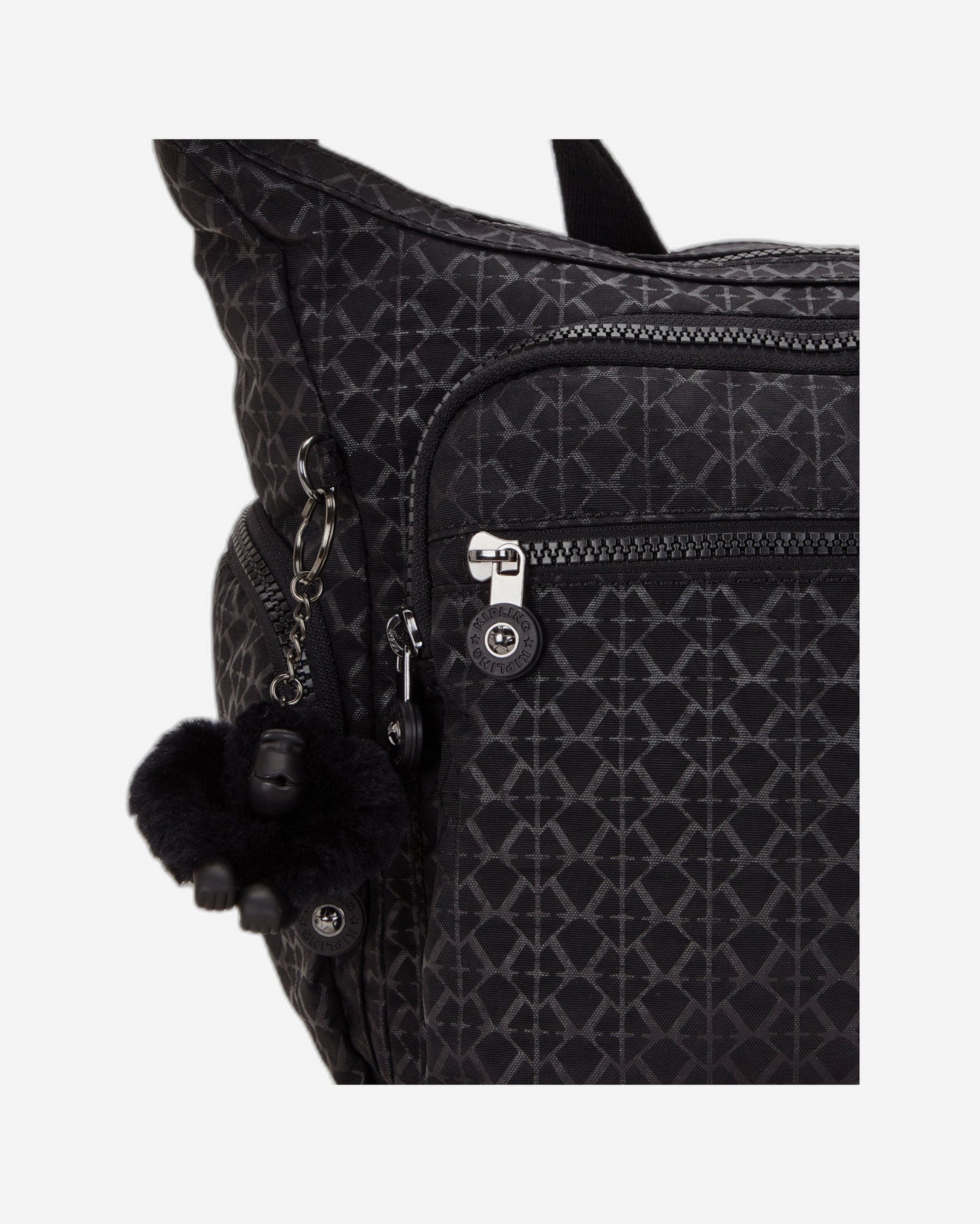 KIPLING Gabbie Signature Emb Large crossbody 22621-K59