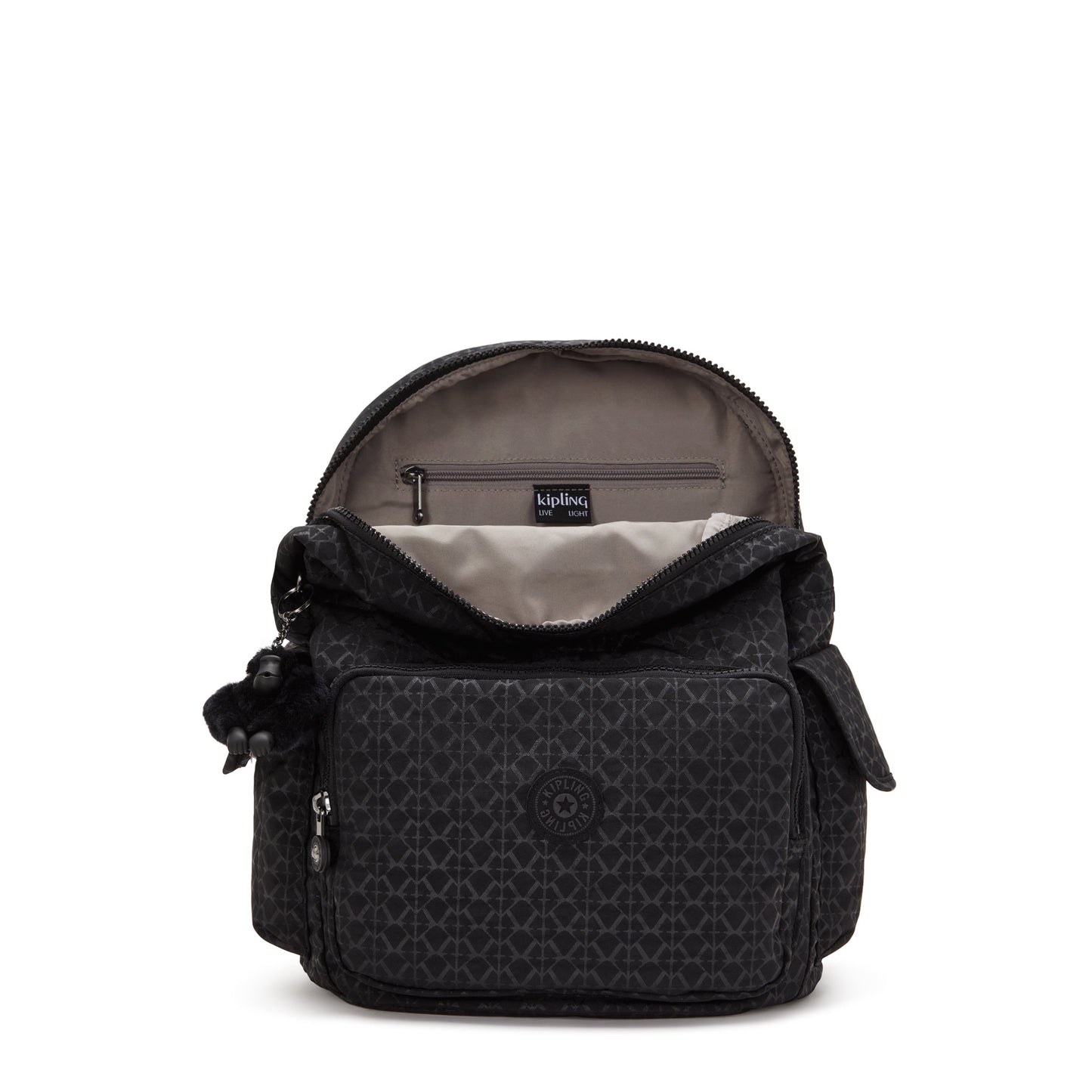 KIPLING City Pack Signature Emb Medium backpack 24681-K59