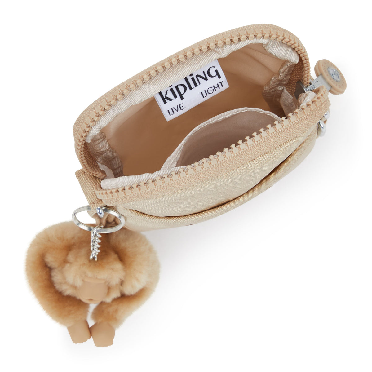 Kipling Tally Sparkled Beige Phone bag I0272-5DV