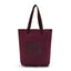 Kipling Hip Hurray 5 Lounge Wine Hip Medium foldable tote I1572-TY6
