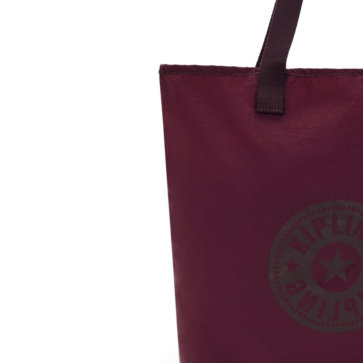 Kipling Hip Hurray 5 Lounge Wine Hip Medium foldable tote I1572-TY6