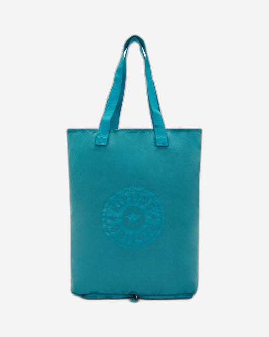Kipling Hip Hurray 5 Aqua Hip Medium foldable tote I1572-UU7