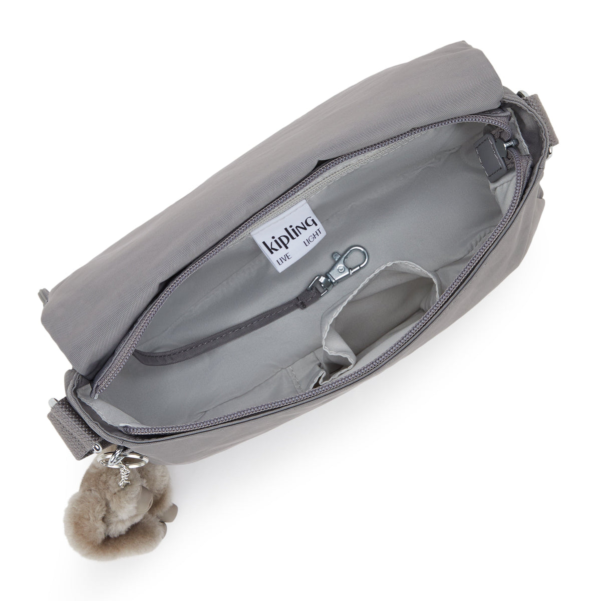 Kipling Earthbeat S Inviting Grey Small crossbody I2502-8DH