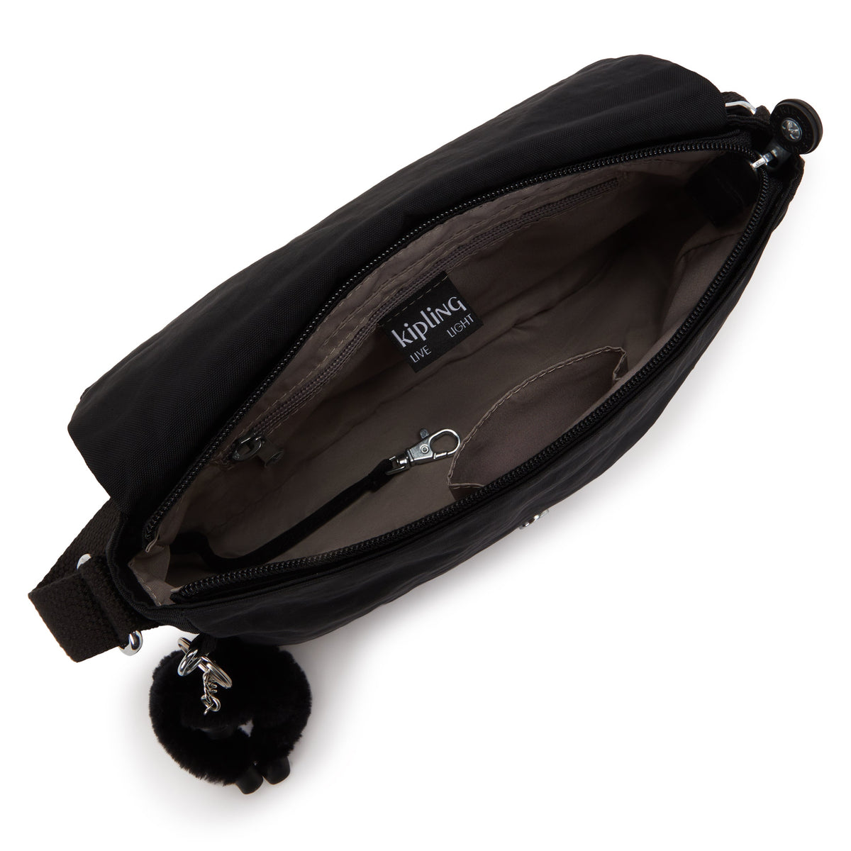 Kipling Earthbeat S Black Noir Small crossbody I2502-P39