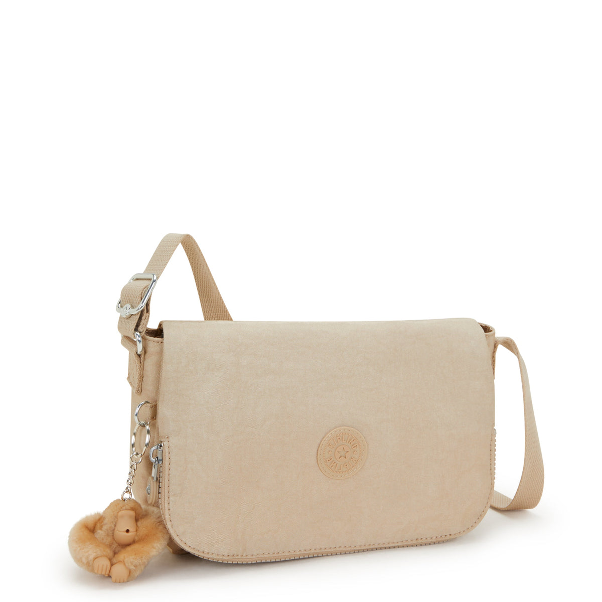 Kipling Earthbeat S Sparkled Beige Small crossbody I2503-5DV