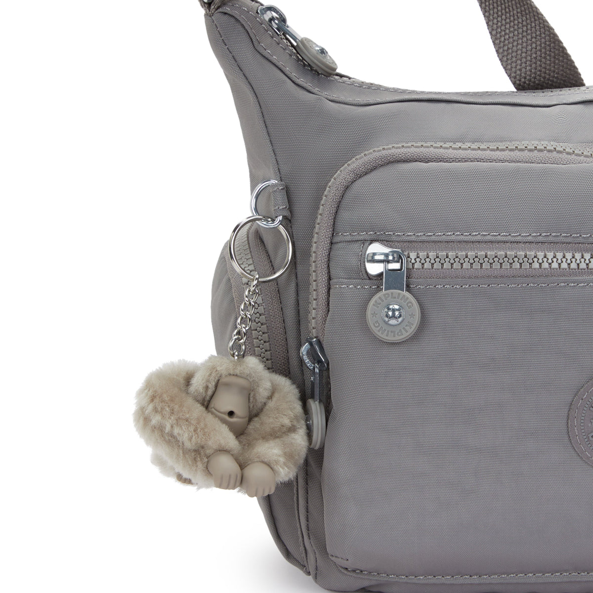 Kipling Gabbie S Inviting Grey Medium crossbody I2531-8DH