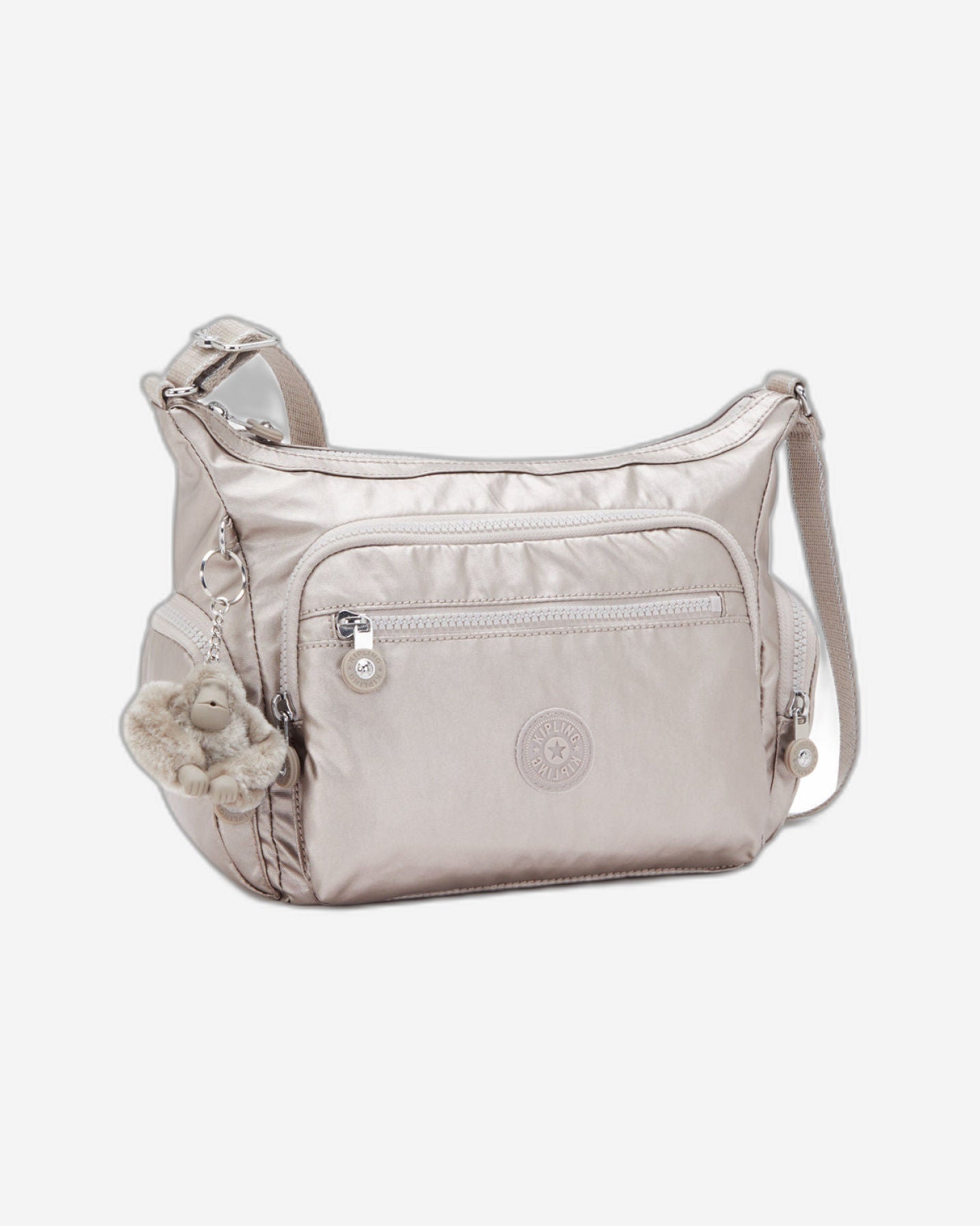 KIPLING Gabbie S Metallic Glow Medium crossbody I2532-48I