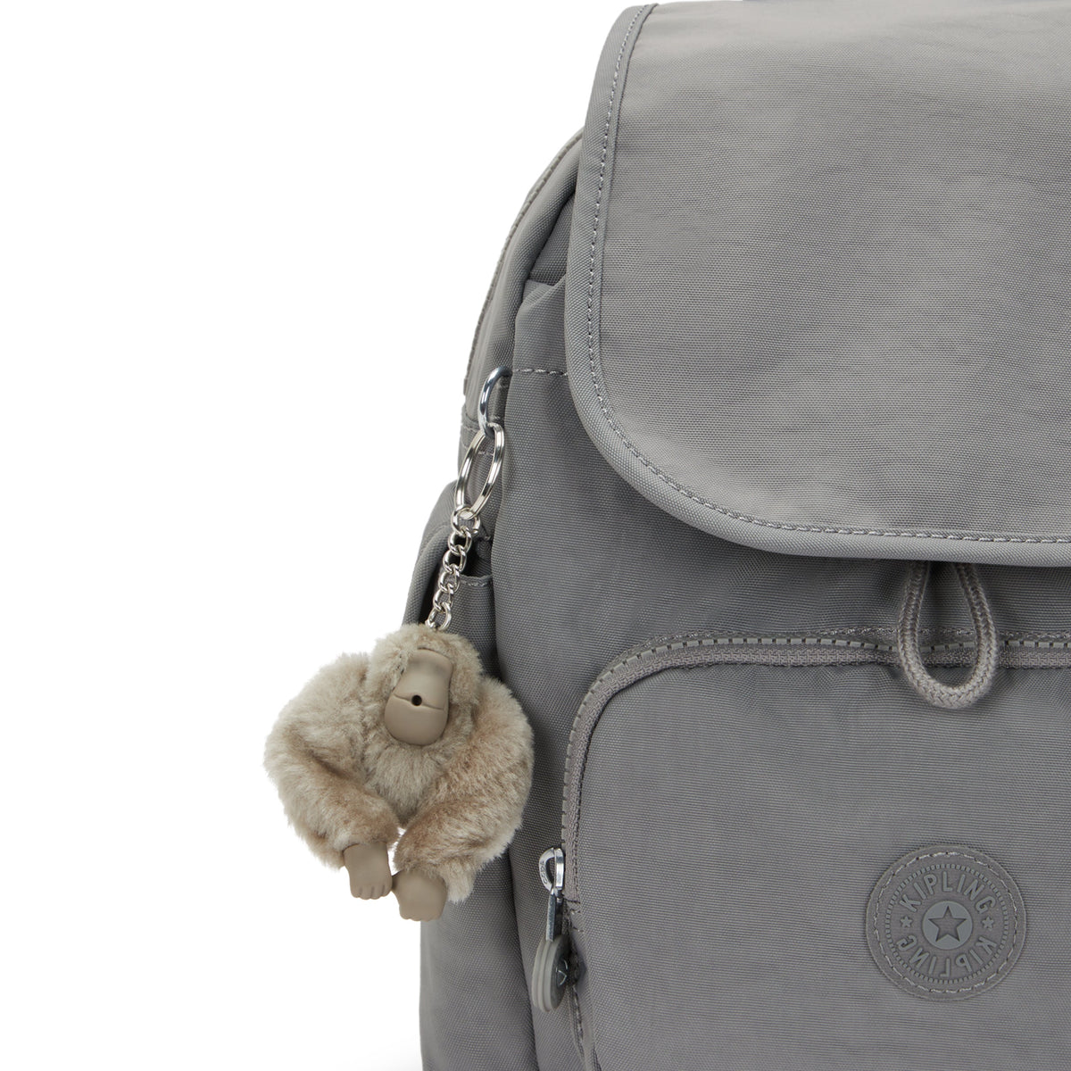 Kipling City Pack Mini Inviting Grey Small backpack I2670-8DH
