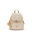 Kipling City Pack Mini Sparkled Beige Small backpack I2671-5DV