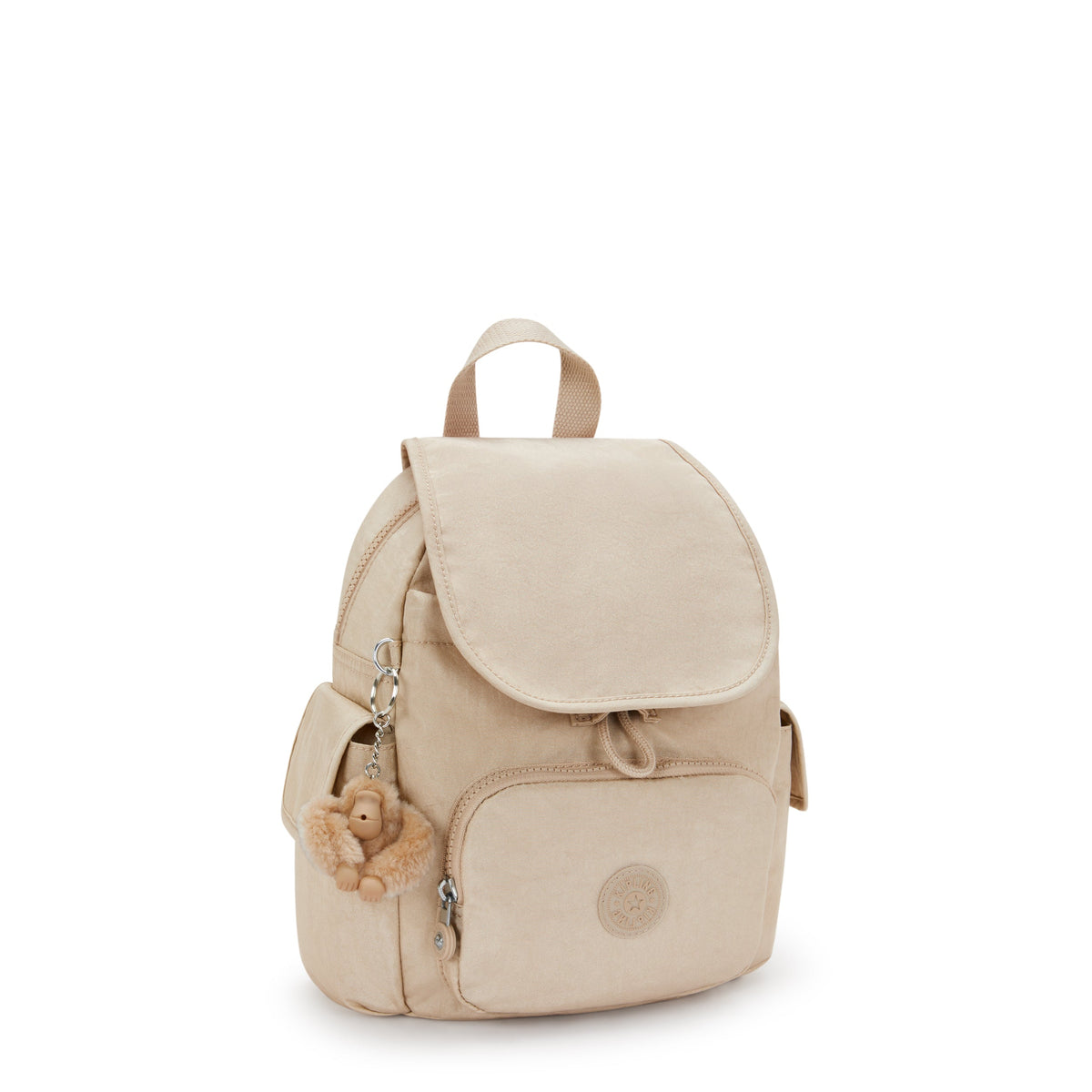 Kipling City Pack Mini Sparkled Beige Small backpack I2671-5DV