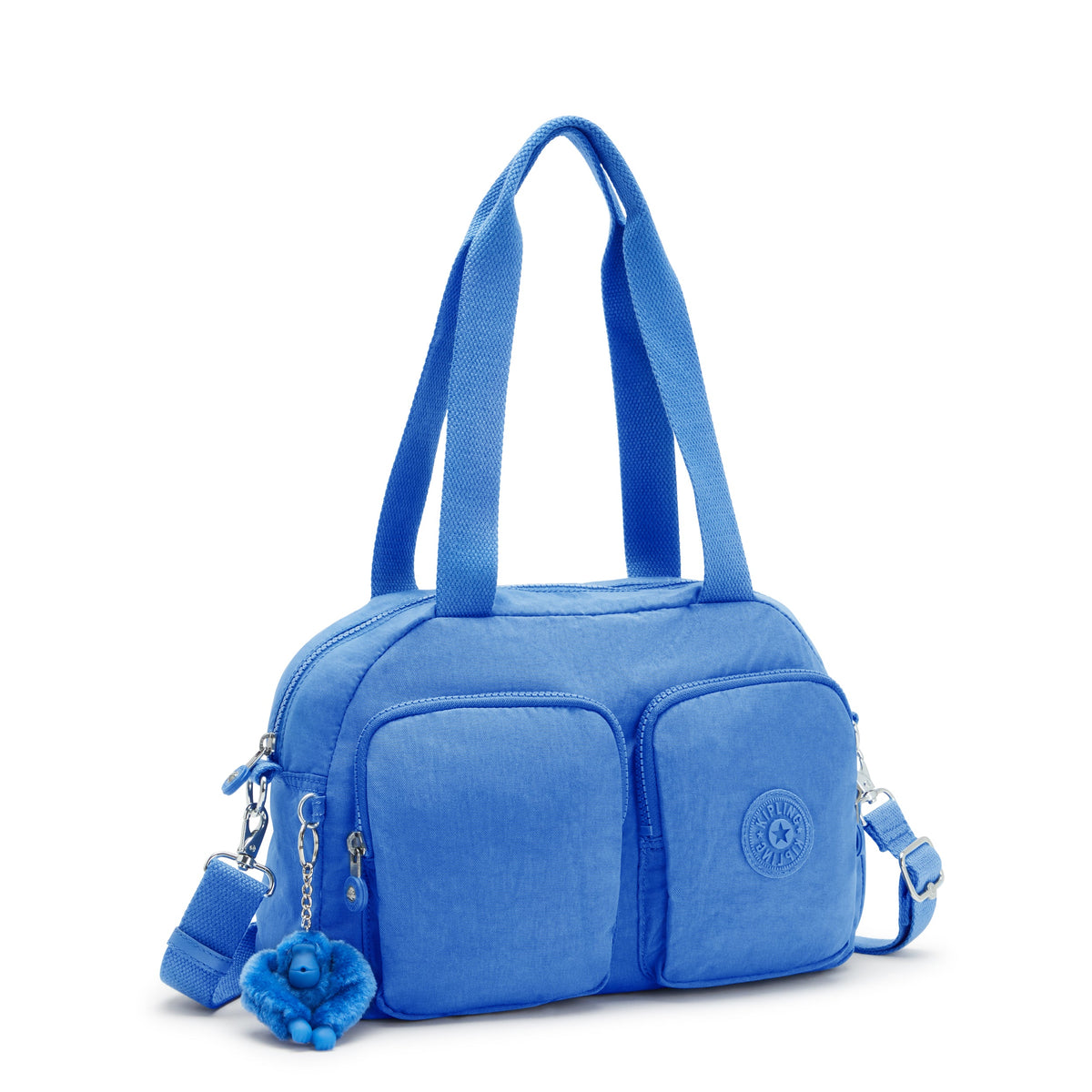 KIPLING-Cool Defea-Medium shoulderbag (with removable shoulderstrap)-Havana Blue-I2849-JC7