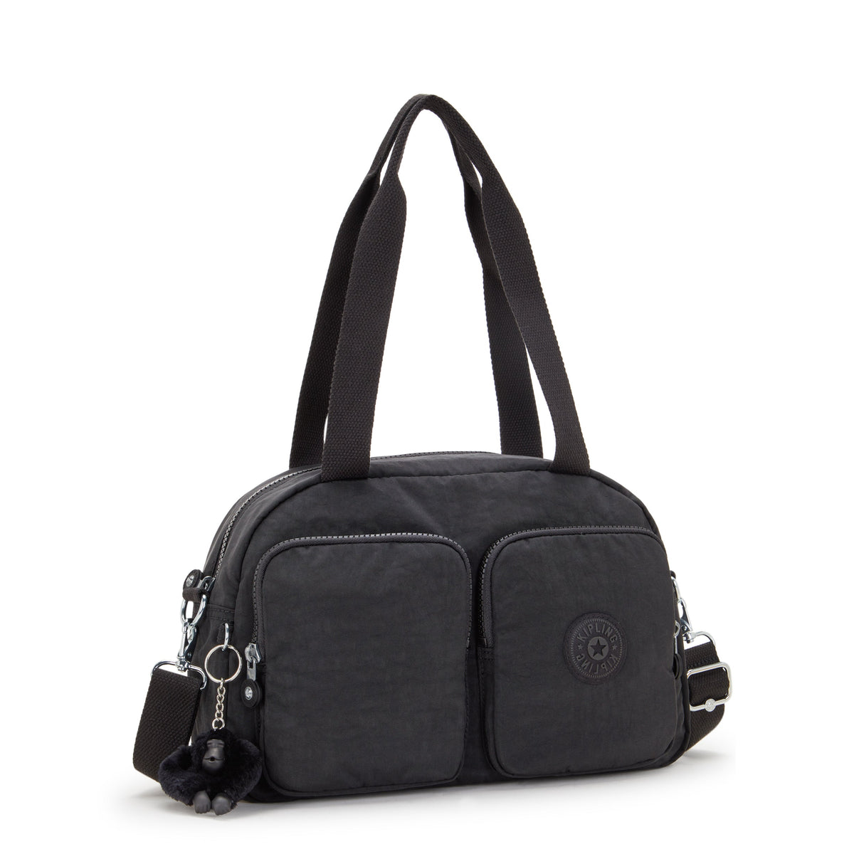 KIPLING Cool Defea Black Noir Medium shoulderbag (with removable shoulderstrap) I2849-P39