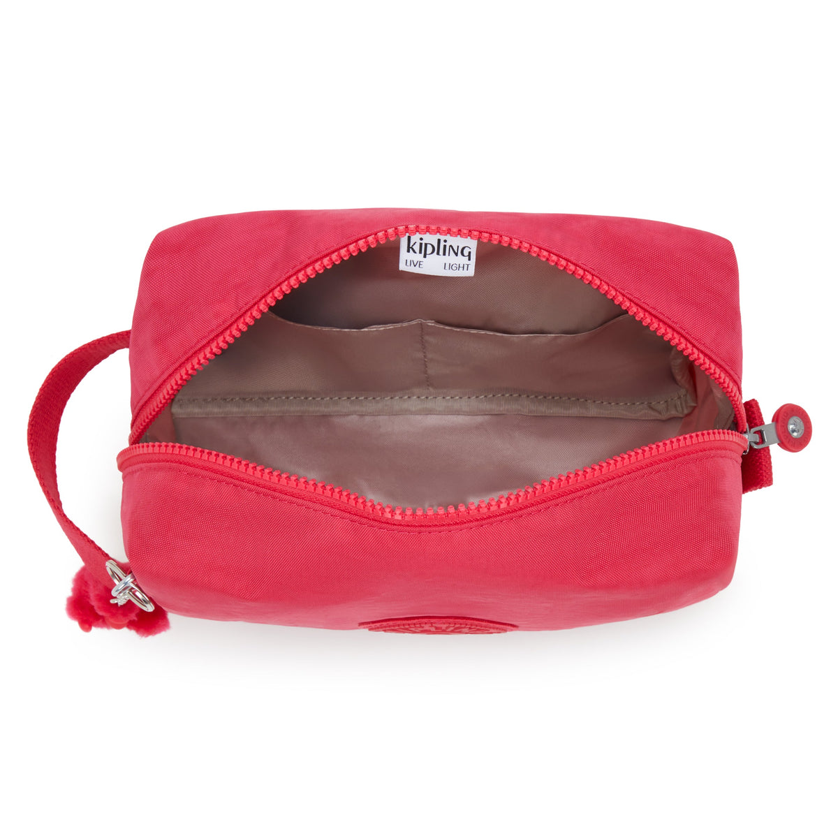 Kipling Parac Resort Pink Large Toiletry Bag I2887-1BN