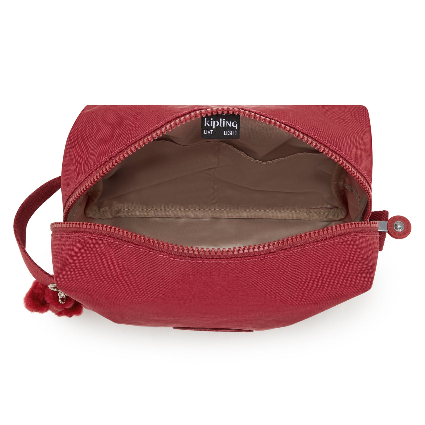 Kipling Parac Funky Red Large Toiletry Bag I2887-4SS
